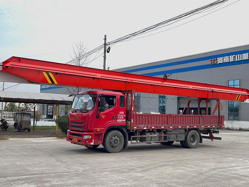 電動(dòng)單梁起重機(jī) LD5t-17m 制作完成  裝車發(fā)出